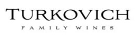 Turkovich Family Wines logo — large serif "TURKOVICH" with smaller "FAMILY WINES"